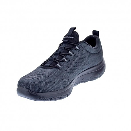 Zapatillas Skechers zapatos Hombre modelo Summits-Louvin Gris Elástico
