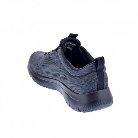 Zapatillas Skechers zapatos Hombre modelo Summits-Louvin Gris Elástico
