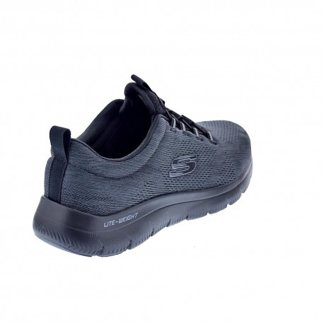 Zapatillas Skechers zapatos Hombre modelo Summits-Louvin Gris Elástico