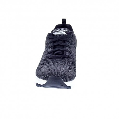 Zapatillas Skechers zapatos Mujer modelo Arch Fit Negro 
