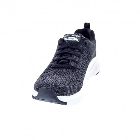 Zapatillas Skechers zapatos Mujer modelo Arch Fit Negro 