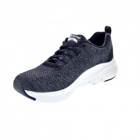 Zapatillas Skechers zapatos Mujer modelo Arch Fit Negro 