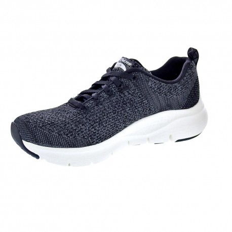 Zapatillas Skechers zapatos Mujer modelo Arch Fit Negro 