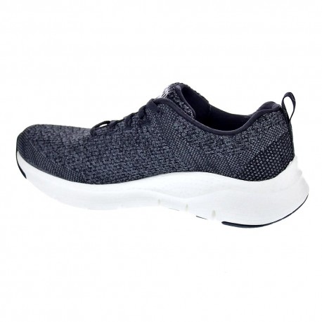 Zapatillas Skechers zapatos Mujer modelo Arch Fit Negro 