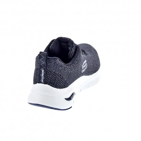 Zapatillas Skechers zapatos Mujer modelo Arch Fit Negro 