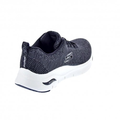 Zapatillas Skechers zapatos Mujer modelo Arch Fit Negro 