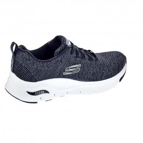 Zapatillas Skechers zapatos Mujer modelo Arch Fit Negro 