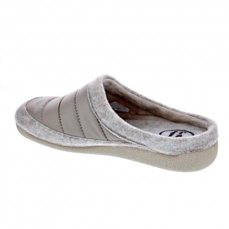 Pantuflas Toni Pons zapatos Mujer modelo Mica Beige 