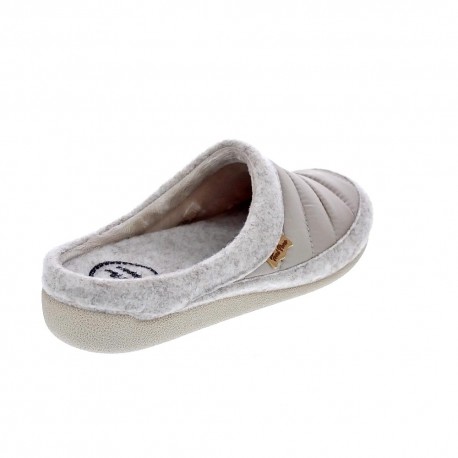 Pantuflas Toni Pons zapatos Mujer modelo Mica Beige 