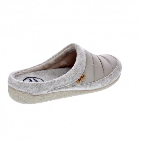 Pantuflas Toni Pons zapatos Mujer modelo Mica Beige 