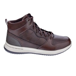 Zapatillas botas Skechers zapatos Hombre modelo Delson-Ralcon Marrón  2