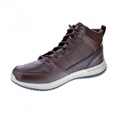 Zapatillas botas Skechers zapatos Hombre modelo Delson-Ralcon Marrón 