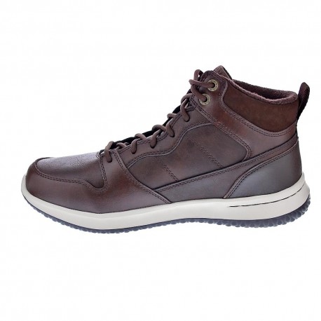 Zapatillas botas Skechers zapatos Hombre modelo Delson-Ralcon Marrón 