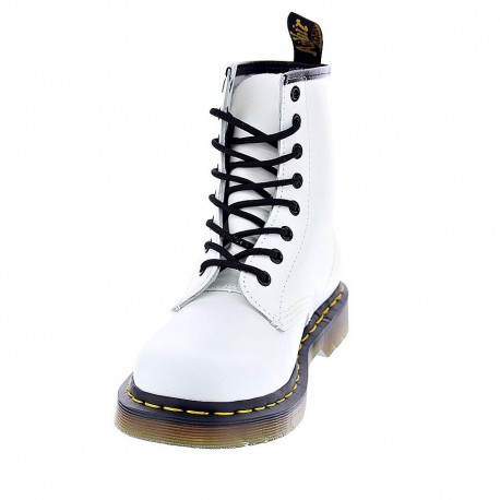 Botines Dr. Martens zapatos Mujer modelo 1460 Blanco 
