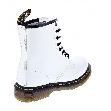 Botines Dr. Martens zapatos Mujer modelo 1460 Blanco 