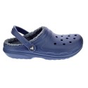 Zuecos Crocs zapatos Hombre modelo Classic Lined Azul 