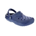 Zuecos Crocs zapatos Hombre modelo Classic Lined Azul 