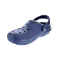 Zuecos Crocs zapatos Hombre modelo Classic Lined Azul 