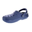 Zuecos Crocs zapatos Hombre modelo Classic Lined Azul 