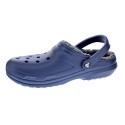 Zuecos Crocs zapatos Hombre modelo Classic Lined Azul 