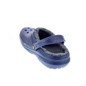 Zuecos Crocs zapatos Hombre modelo Classic Lined Azul 