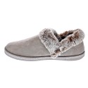 Pantuflas Skechers zapatos Mujer modelo Cozy Campfire Beige 