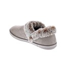 Pantuflas Skechers zapatos Mujer modelo Cozy Campfire Beige 
