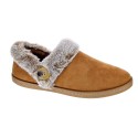 Pantuflas Skechers zapatos Mujer modelo Cozy Campfire Marrón 