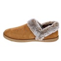 Pantuflas Skechers zapatos Mujer modelo Cozy Campfire Marrón 