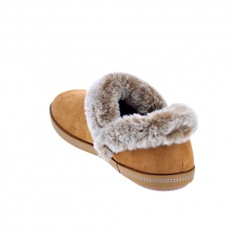 Pantuflas Skechers zapatos Mujer modelo Cozy Campfire Marrón 