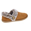 Pantuflas Skechers zapatos Mujer modelo Cozy Campfire Marrón 