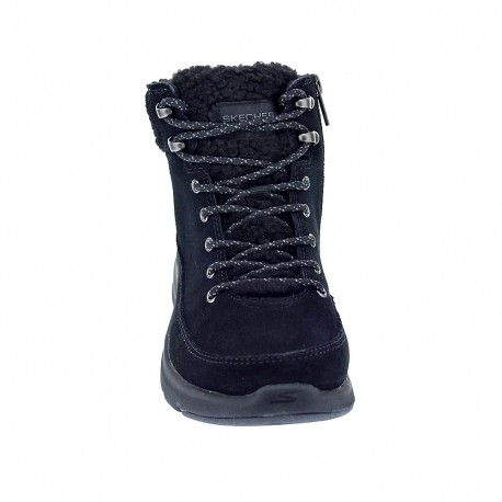 Botines Skechers zapatos Mujer modelo Glacial Ultra Negro 