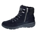 Botines Skechers zapatos Mujer modelo Glacial Ultra Negro 