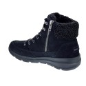 Botines Skechers zapatos Mujer modelo Glacial Ultra Negro 