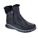Botines Skechers zapatos Mujer modelo Synergy Negro 