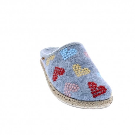 Pantuflas Toni Pons zapatos Mujer modelo Miri Gris 