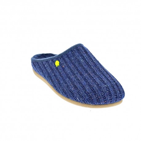 Pantuflas Potatoes zapatos Hombre modelo Leonding Azul 