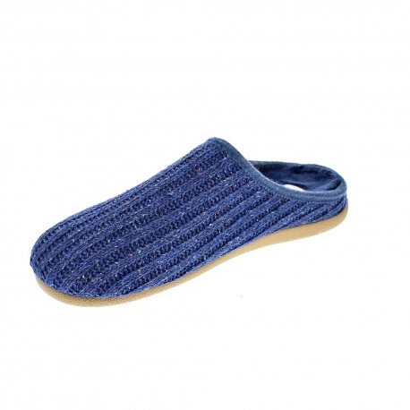 Pantuflas Potatoes zapatos Hombre modelo Leonding Azul 