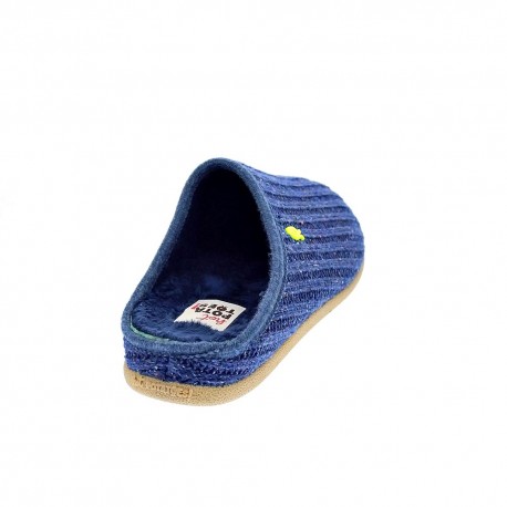 Pantuflas Potatoes zapatos Hombre modelo Leonding Azul 