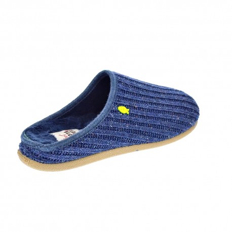 Pantuflas Potatoes zapatos Hombre modelo Leonding Azul 