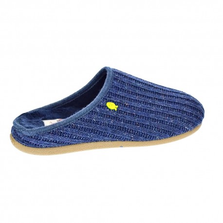Pantuflas Potatoes zapatos Hombre modelo Leonding Azul 