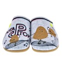 Pantuflas Potatoes zapatos Niña modelo Lingena Gris 
