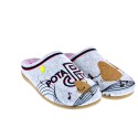 Pantuflas Potatoes zapatos Niña modelo Lingena Gris 