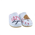 Pantuflas Potatoes zapatos Mujer modelo Musau Gris 