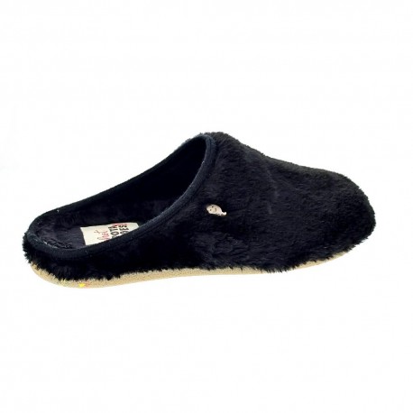 Pantuflas Potatoes zapatos Mujer modelo Kemerov Negro 