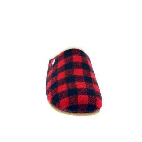 Pantuflas Potatoes zapatos Hombre modelo Tijvin Rojo 