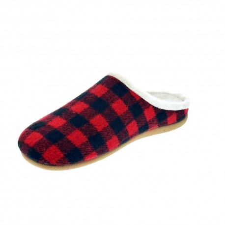 Pantuflas Potatoes zapatos Hombre modelo Tijvin Rojo 