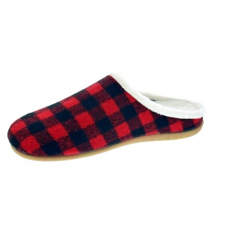 Pantuflas Potatoes zapatos Hombre modelo Tijvin Rojo 