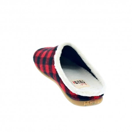 Pantuflas Potatoes zapatos Hombre modelo Tijvin Rojo 