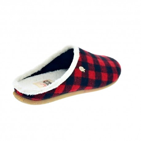 Pantuflas Potatoes zapatos Hombre modelo Tijvin Rojo 